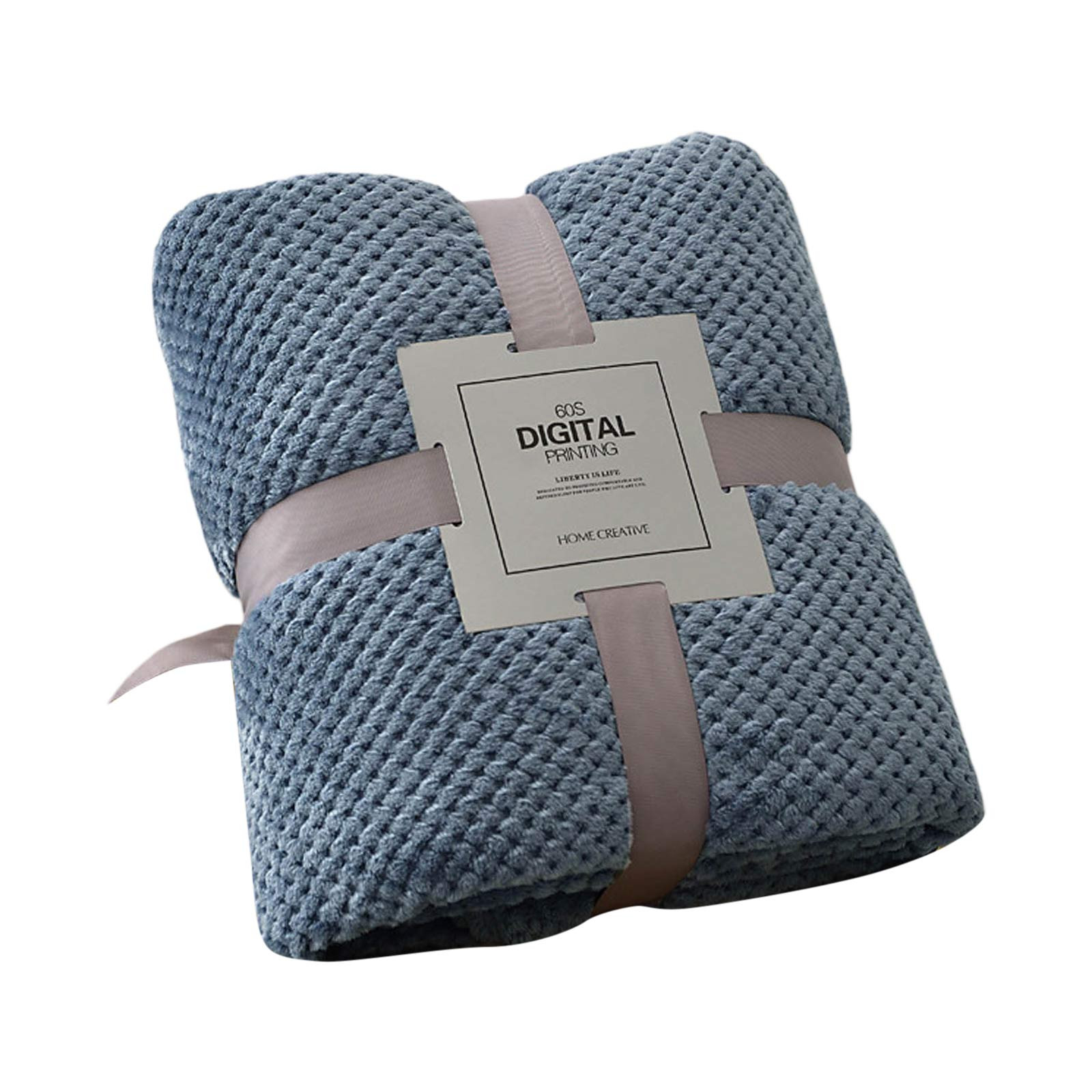 thumbnail image 2 of Mantas de lana Mantas ligeras para verano y otoño Mantas de lana para sofás Mantas para camas Mantas de viaje para todas las estaciones(70X100CM), 2 of 2
